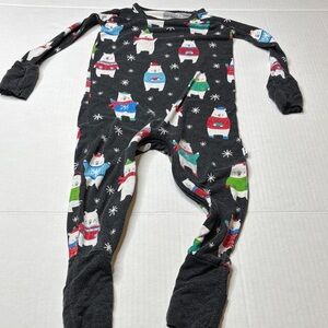 Little sleepies bamboo convertible sleeper, size 12-18 months